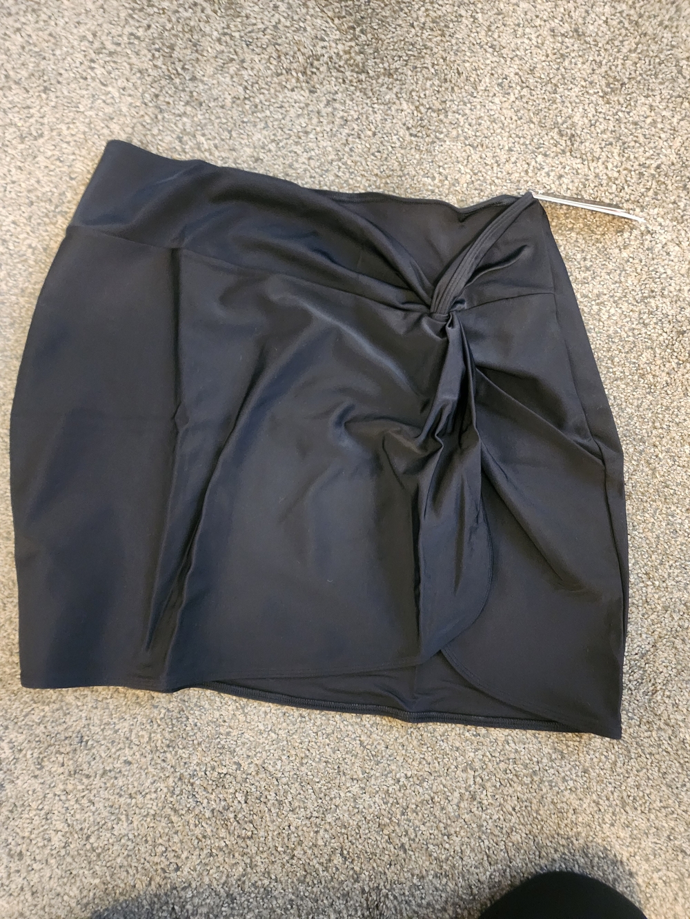 Victoria's Secret Black Knot-Accent Mini Swim Coverup